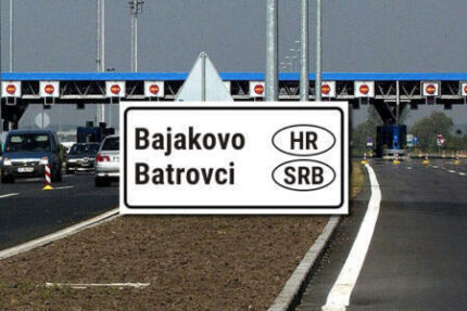 Croatia-Serbia border crossing Bajakovo-Batrovci