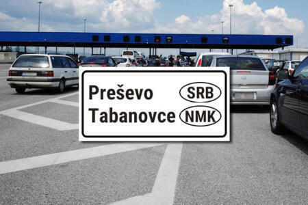 Grenzübergang Serbien - Nordmazedonien presevo-tabanovce