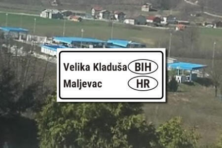 border crossing bih hrvatska velika kladusa maljevac