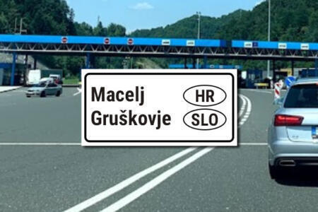 Grenzübergang Kroatien Slowenien Macelj Gruskovje