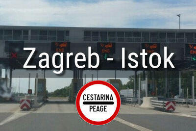 toll booth zagreb istok