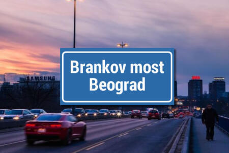 Brankov Most Camera Belgrad Serbien