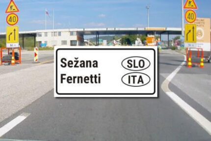 granicni prelaz Slovenija Italija Sežana Ferneti