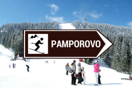 Skizentrum Pamporovo Bulgarien