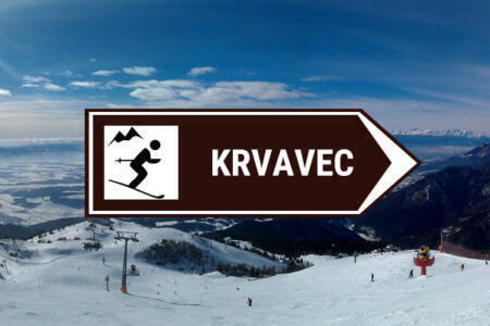 camera skier Krvavec