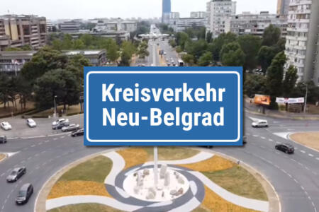 Kreisverkehr Neu-Belgrad