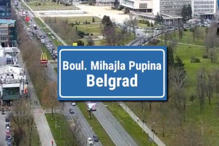 Boulevard Mihajlo Pupina - Belgrad