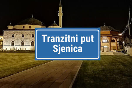 Sjenica tranzitni put kamera