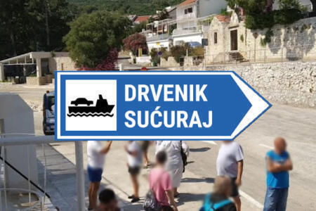 DRVENIK SUCURAJ ferry WEB CAMERA