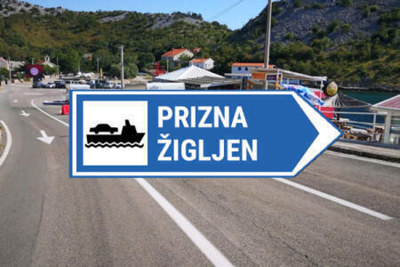 Prizna - Zigljen Fährkamera