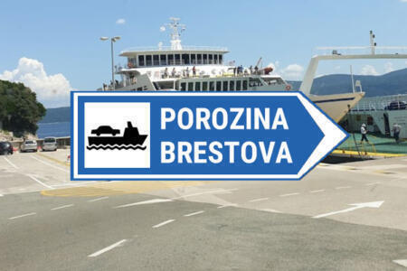 Fähre Porozina (Cres) Brestova