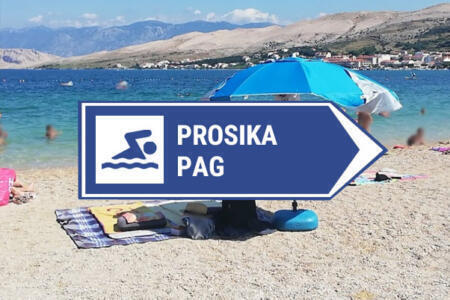 Pag - Webcam Stadtstrand Prosika