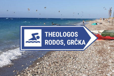 Kamera Strand Theologos Rhodos Griechenland