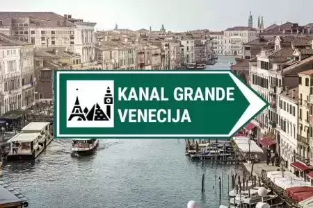 kamera Kanal grande Venecija