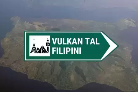 Kamera Vulkan Taal Philippinen